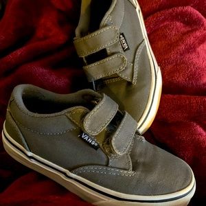 Boys grey Vans